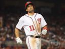 Ryan Zimmerman of the Washington Nationals and National League reacts during the 88th MLB All-Star Game at Marlins Park on July 11, 2017 in Miami, Florida.