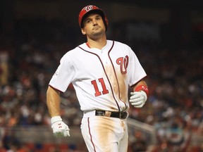 Ryan Zimmerman of the Washington Nationals and the National League reacts during the 88th MLB All-Star Game at Marlins Park on July 11, 2017 in Miami, Florida.