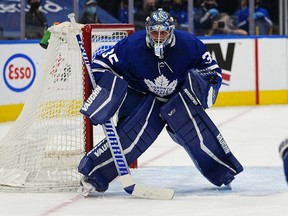 Maple Leafs goaltender Petr Mrazek getsthe start Saturday in Vancouver and, with a good outing, could also be in net for the Leafs on Monday in Seattle.