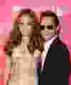 Jennifer Lopez and Marc Anthony are seen together in this 2010 file photo.