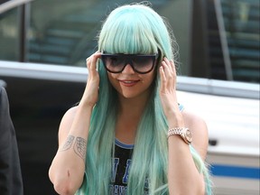 Amanda Bynes attends an appearance at Manhattan Criminal Court on July 9, 2013 in New York City.