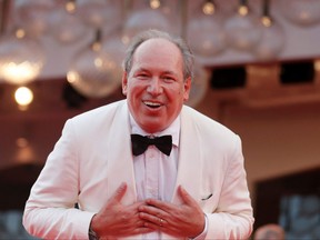 The 78th Venice Film Festival - Screening of the film "Dune" - out of competition - Red Carpet Arrivals - Venice, Italy September 3, 2021 - Film score composer Hans Zimmer poses.