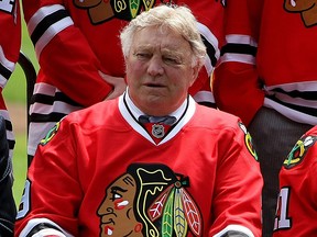 Bobby Hull participates at the NHL Winter Classic 2009 press conference on July  22, 2008 at Wrigley Field in Chicago, Illinois.