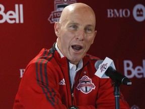 The Reds finished the pre-season campaign with three wins, two losses and a draw under new head coach Bob Bradley. They open the regular season next Saturday.  Jack Boland/Toronto Sun