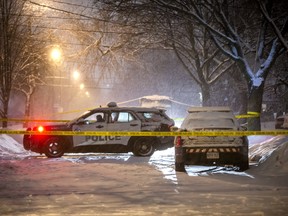 Police were called to a residence on Connaught Ave. in the Bathurst St. and Steeles Ave. W. area for a fatal shooting in Toronto, Ont. on Thursday, Feb. 17, 2022.