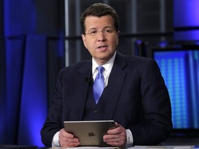 Anchor Neil Cavuto is photographed during his "Cavuto: Coast to Coast" program, on the Fox Business Network, in New York, Thursday, March 9, 2017.
