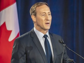 Former Conservative Party of Canada leadership candidate Peter MacKay in Toronto on June 17, 2020.
