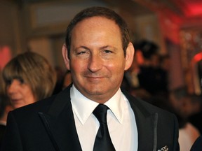 John Demsey, president of the Estee Lauder brand, at a dinner to raise awareness on AIDS,  on January 29, 2009 in Paris.