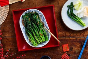 Garlic Yu Choy (supplied photo/Mazola)