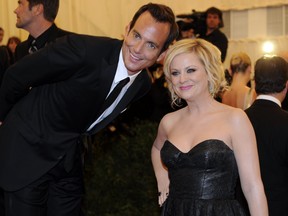 Amy Poehler Will Arnett attend the Costume Institute Benefit at The Metropolitan Museum of Art May 7, 2012, celebrating the opening of Schiaparelli and Prada: Impossible Conversations.