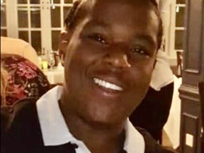 Jahiem Robinson, 18, was fatally shot at a Scarborough high school on Monday, Feb. 14, 2022.