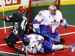 Goalie Nick Rose and the Toronto Rock beat the Albany Firewolves Saturday night.
Postmedia file photo