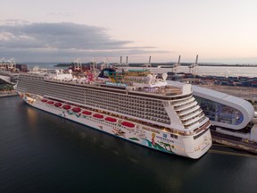 Norwegian Cruise cancels sailings to Russia, Ukraine ports - Toronto Sun 3 The Norwegian Getaway cruise ship is seen docked at Miami port in Florida, Jan. 5, 2022.