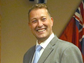 Woodstock Mayor Trevor Birtch was re-elected in the 2018 municipal election. (Postmedia Network file photo)