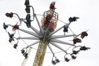 The Skyhawk  ride at Canada's Wonderland is seen on April 21, 2016.   