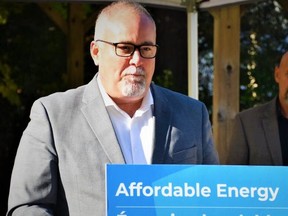 Ontario Energy Minister Todd Smith.