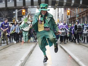The 32nd annual St. Patrick's Day parade in Toronto on Sunday, March 10, 2019.