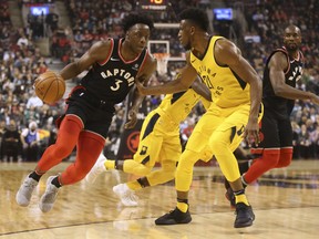 Toronto has acquired Thaddeus Young (right), one of OG Anunoby's mentors.