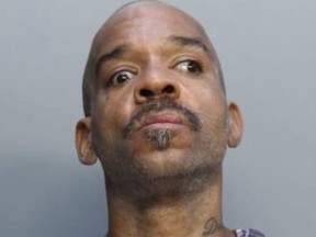 Demetrick “Pysch” Sanders is charged with attempted murder in an attack outside a Miami-Dade County supermarket on Jan. 22, 2022.