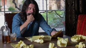 Foo Fighters frontman Dave Grohl in a scene from Studio 666.