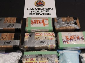 Aided by Halton Regional Police and the Criminal Intelligence Service Ontario, HPS and the RCMP announced the multi-jurisdictional project, formed in September 2019, had seized $5.5 million worth of drugs, $765,000 in Canadian currency and 13 handguns, one long gun and other prohibited firearm components and weapons in January 2022.