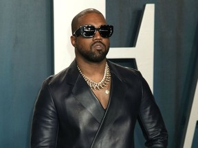 Kanye West - photoshot - Los Angeles - Vanity Fair party - February 2020