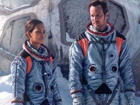 Halle Berry and Patrick Wilson star in "Moonfall."
