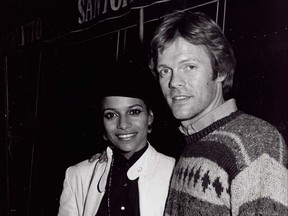 'Melrose Place' actor Morgan Stevens is seen posing with Debbie Allen in this file photo.