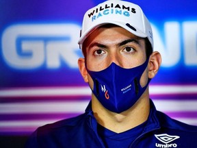 Formula One F1 - Brazilian Grand Prix - Jose Carlos Pace Circuit, Sao Paulo, Brazil - November 11, 2021 Williams' Nicholas Latifi during the press conference