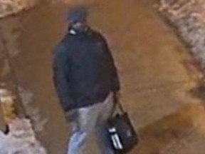 Investigators need help identifying a man who is suspected of sexually assaulting a woman in the area of Bloor St. W. and Maddison Ave. -- near Spadina Ave. -- on Monday, Feb. 7, 2022.