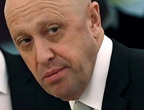 Mr. Money for the secret army is Putin pal and oligarch Yevgeny Prigozhin. POOL/ REUTERS