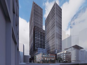Fitzrovia's acquisition of a full city block at 260 King East will revitalize the corner with mixed-use buildings, food and beverage outlets, a city park and office space, while also paying tribute to its Old Town of York origins.