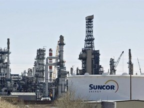 The Suncor Refinery in Strathcona County, Alta., is seen on Tuesday, April 29, 2014.