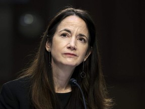 Director of National Intelligence Avril Haines testifies before the Senate Intelligence Committee in Washington, D.C., Thursday, March 10, 2022.