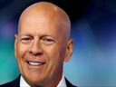 Bruce Willis attends the European premiere of 