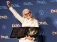Director Jane Campion accepts the outstanding Directorial achievement award at the 74th Annual Directors Guild of America (DGA) Awards in Beverly Hills, Calif., March 12, 2022.