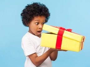 A readers weigh in on the subject of children's gifts.