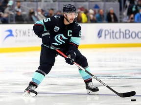 Defenceman Mark Giordano of the Seattle Kraken checks all of the boxes if, as expected, the Leafs look to bolster their blue line at the trade deadline.