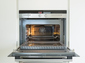 A kitchen oven.