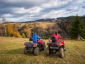 A young child's ATV ride with the grandparents has a parent worried for the child's safety.