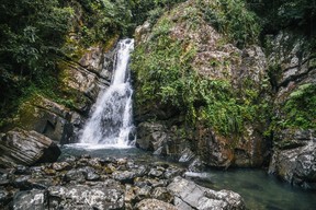 La Mina Falls in El Yunque National Forest in Puerto Rico. GETTY IMAGES