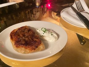 Barberian's Steak House has added pierogies to its menu and is donating $10 for each order to the United Nations High Commission for Refugees (UNHCR).
