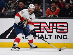 Heading into Sunday's contests, Florida Panthers left wing Jonathan Huberdeau led the league with 68 assists in 64 games.