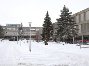 Laurentian University campus in Sudbury.