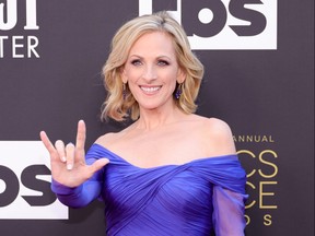 Marlee Matlin attends the 27th Annual Critics Choice Awards at Fairmont Century Plaza on March 13, 2022 in Los Angeles, Calif.