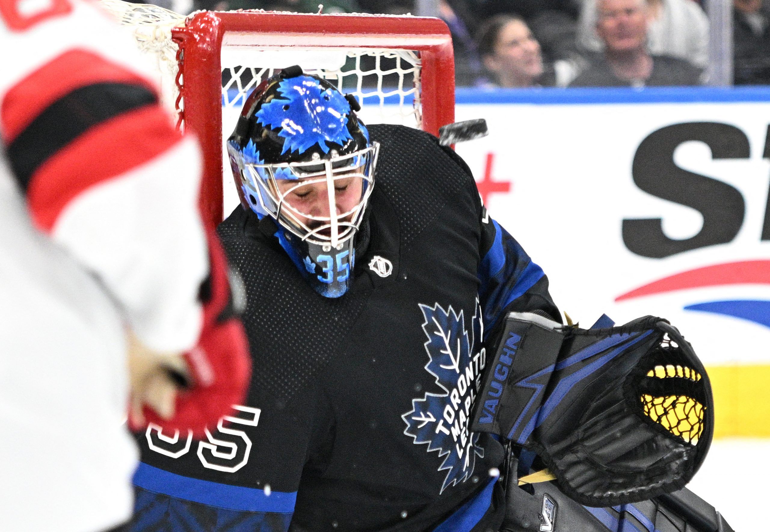 Maple Leafs beat Devils in front of Justin Bieber on Next-Gen
