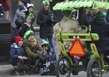 After a two-year-hiatus because of COVID the Toronto St. Patrick's Day parade was back on the downtown streets of Toronto with over 4,000 participants - marching bands, dancers and floats. on Sunday March 20, 2022. Jack Boland/Toronto Sun/Postmedia Network