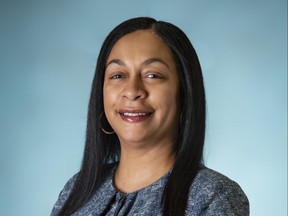 Flint Community Schools Board of Education President Danielle Green was removed from her job after allegedly assaulting another board member on Wednesday, March 23, 2022.