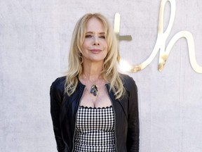 Rosanna Arquette attends The Little Market's International Women's Day Luncheon in Los Angeles, Tuesday, March 8, 2022.