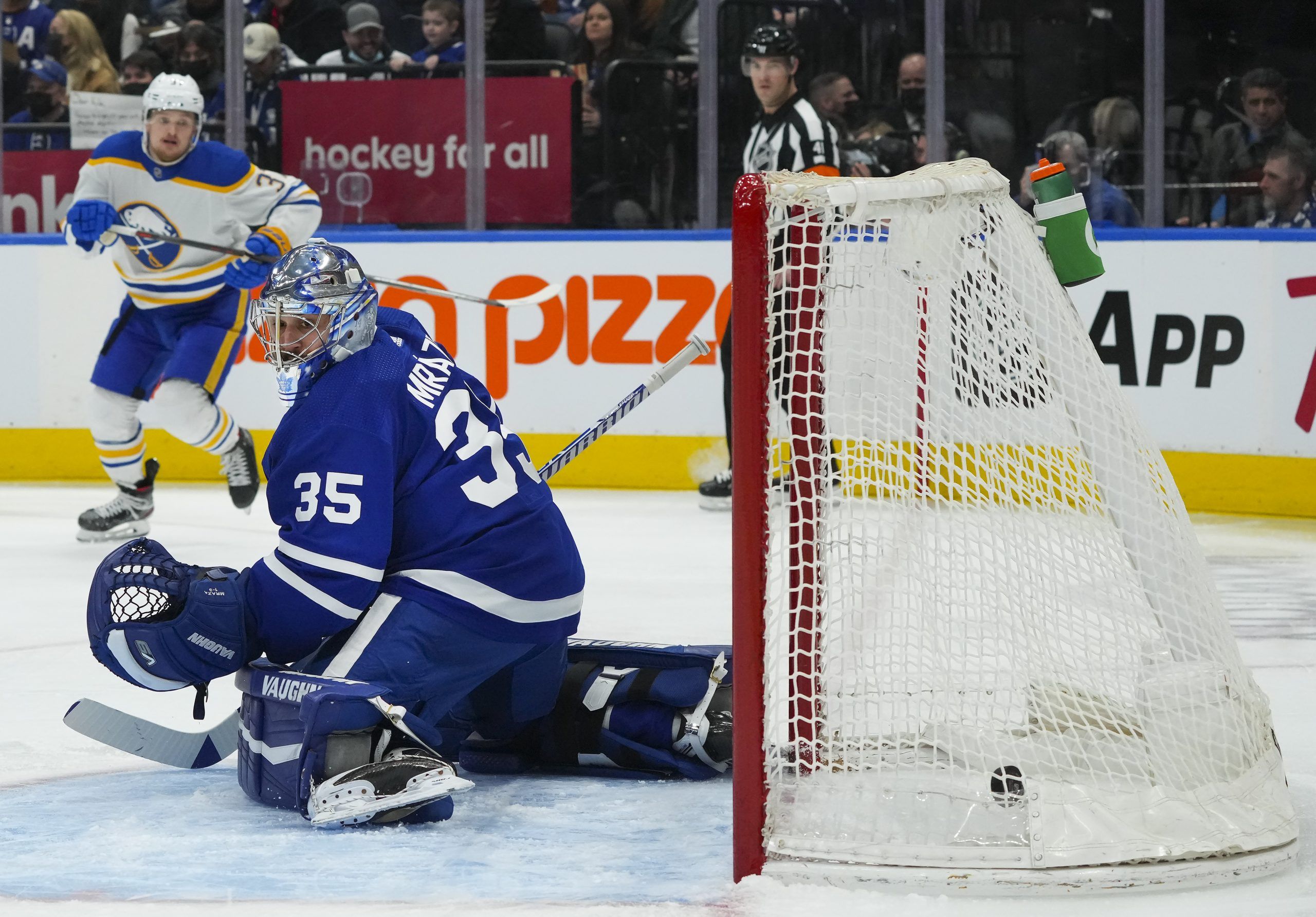 More Than 17,000 Fans Give It To Maple Leafs, Goalie Mrazek | Toronto Sun